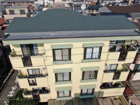 兵庫県尼崎市　3階建マンション　大規模修繕工事