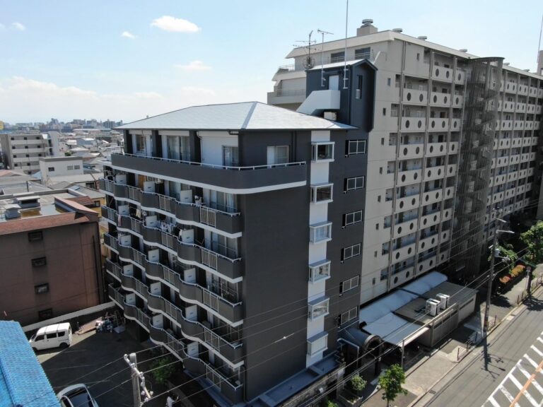 大阪府大阪市　7階建マンション　大規模修繕工事