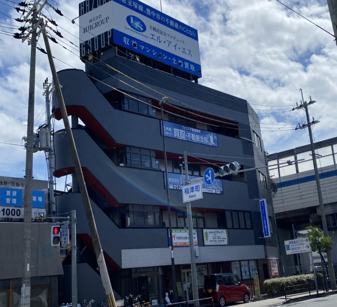 大阪府豊中市　4階建てビル　大規模修繕工事