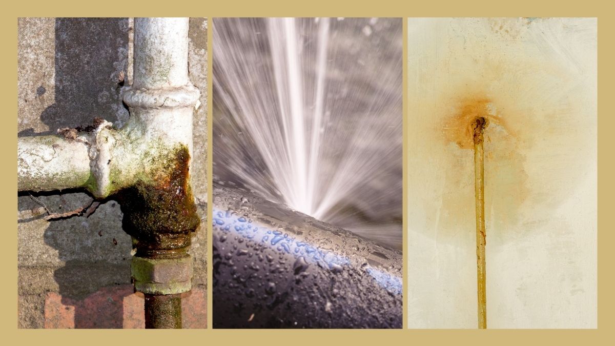 配管劣化で起きる水漏れの典型パターン