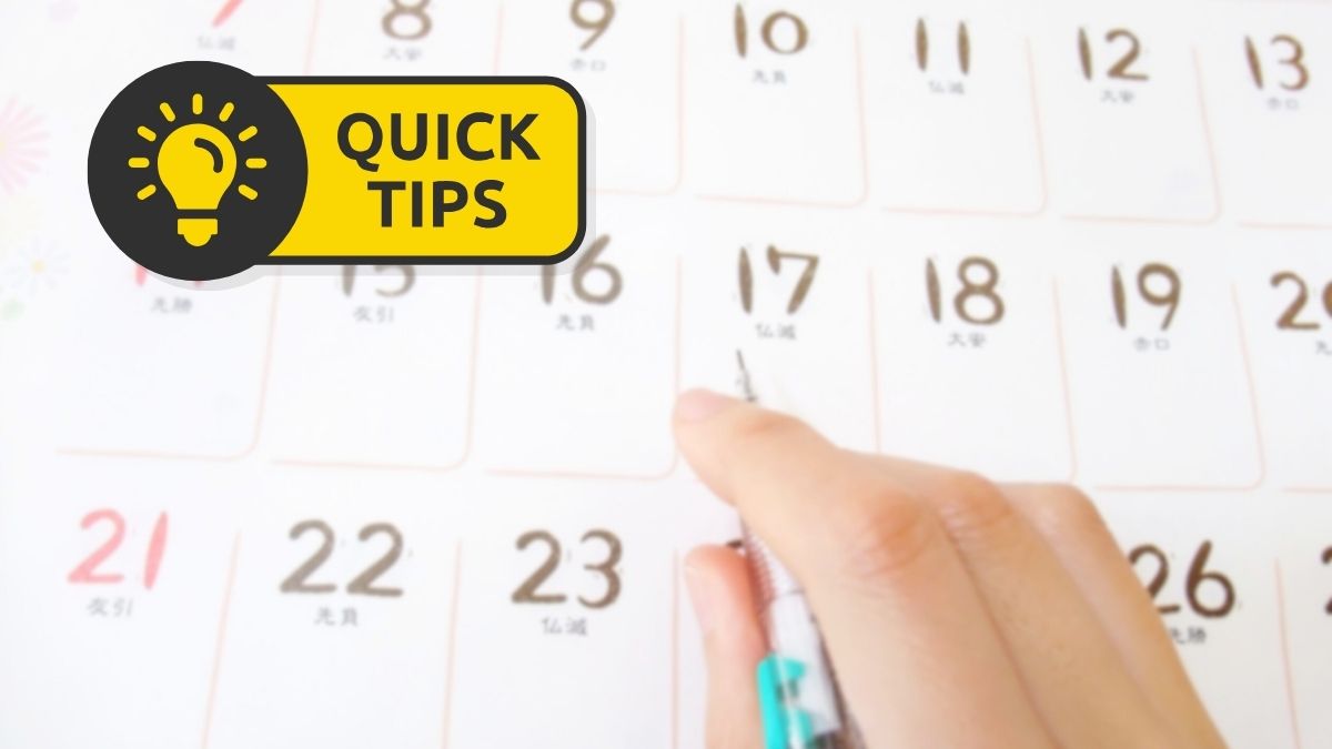 工期の目安とスケジュール管理のコツ