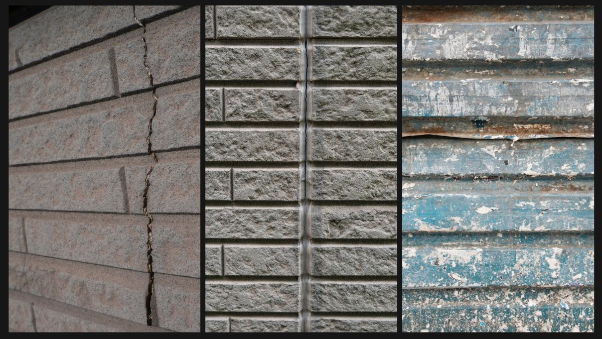 外壁材別の点検頻度と劣化サイン